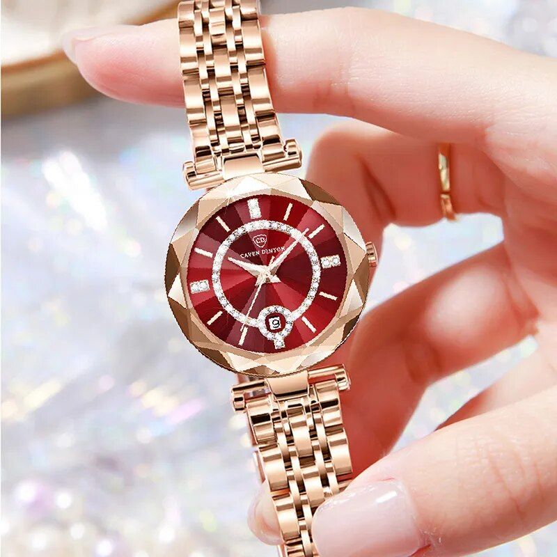 LuxeBelle™ Reloj Diseño de Lujo