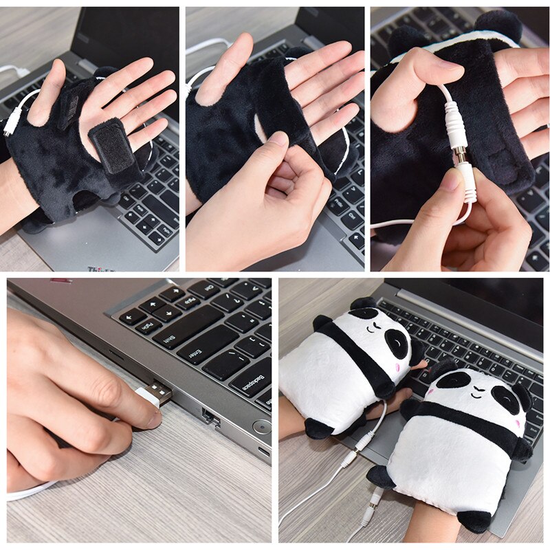 ThermaPalms™ Guantes Calentador de Manos con USB