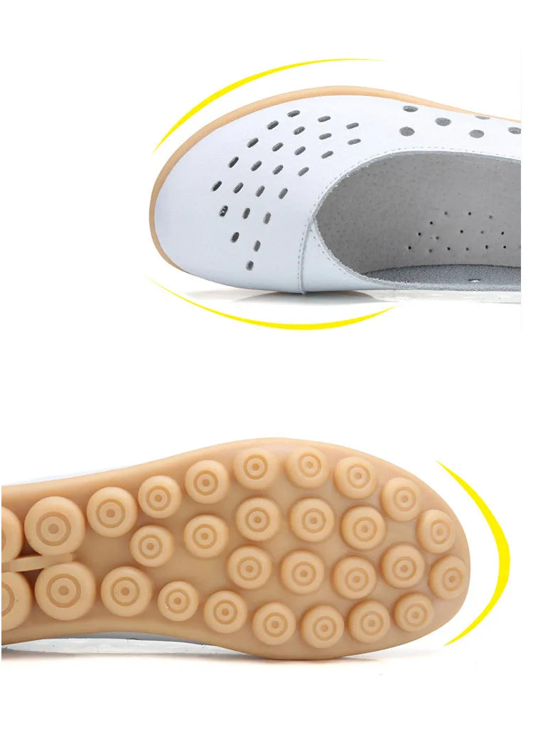 AirFlow™ Mocasines de Cuero Auténtico