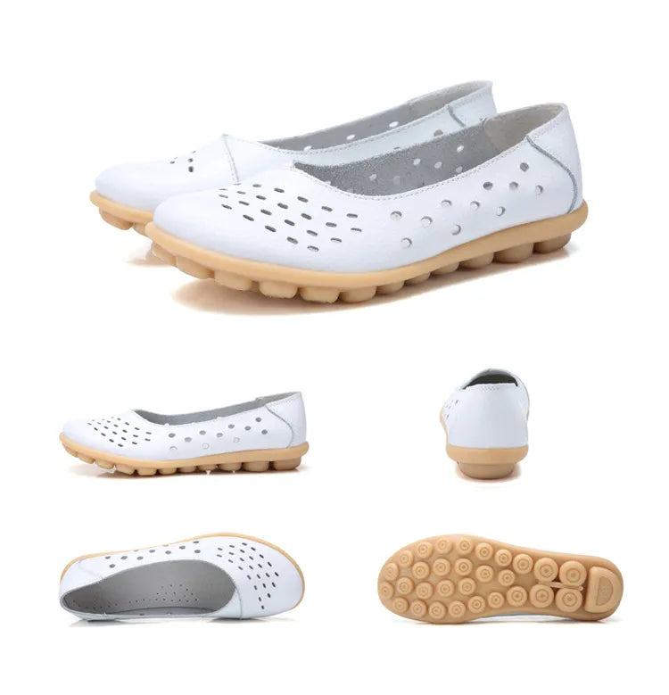 AirFlow™ Mocasines de Cuero Auténtico