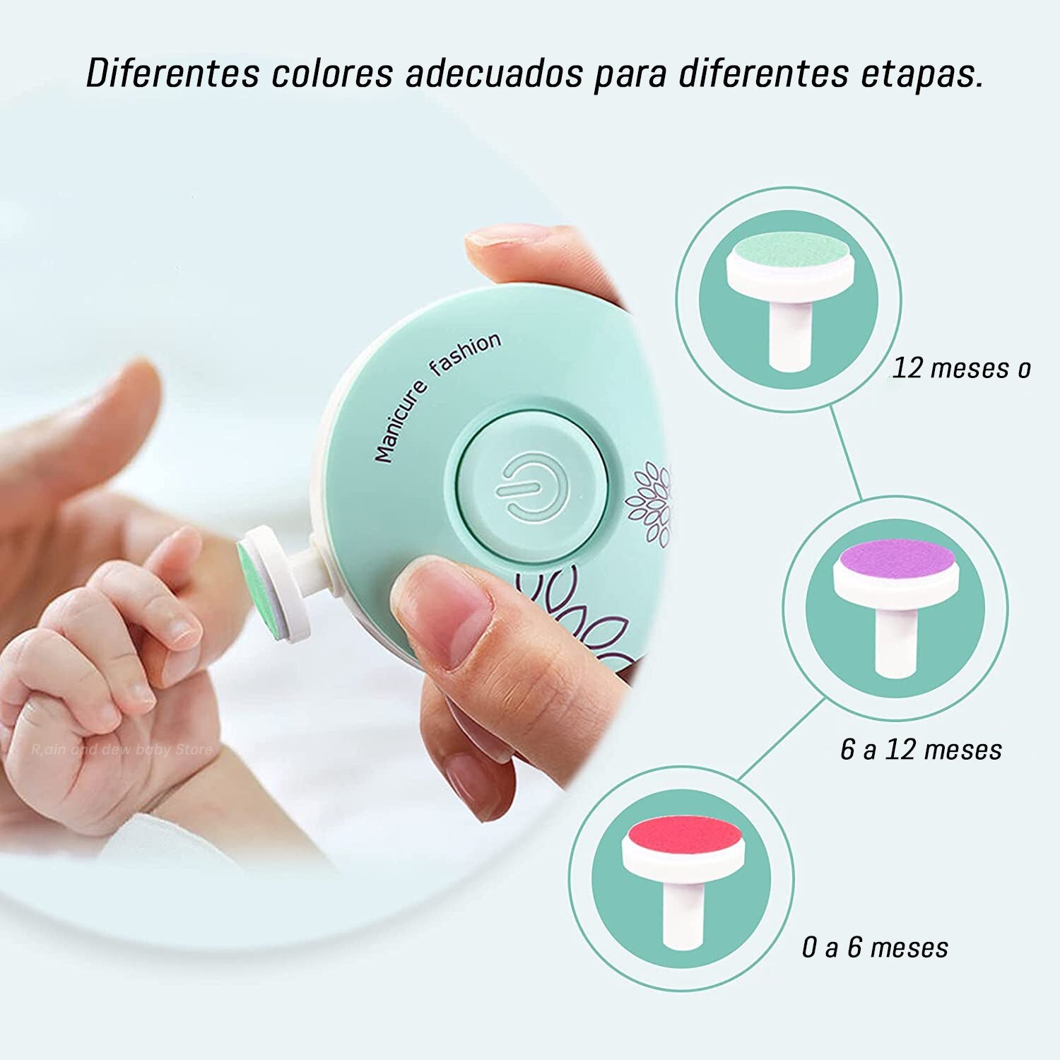 BabyNails™ Kits de Pulido de Uñas e Higiene para Bebés