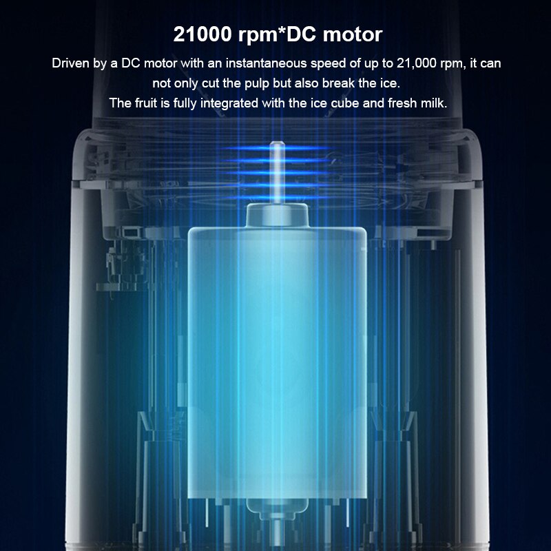 FreshJuice™ Batidora Eléctrica Portable