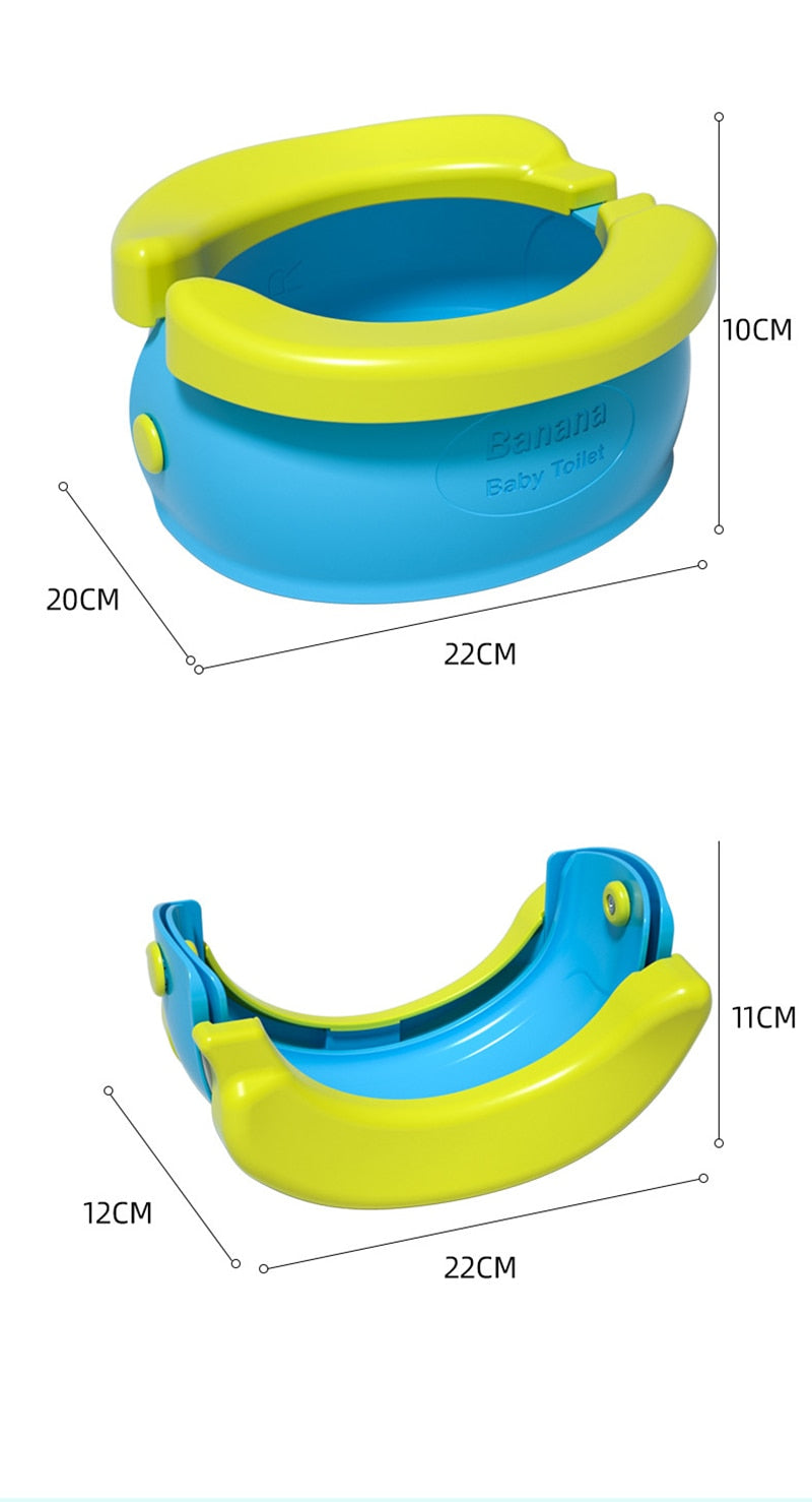 BananaPee™ Baño Portátil y Plegable para Niños