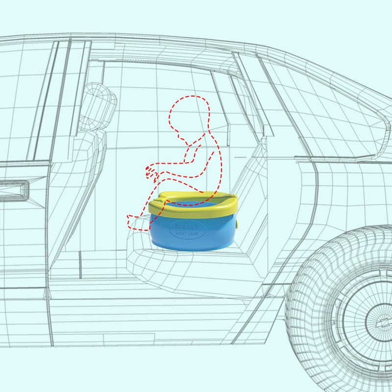 BananaPee™ Baño Portátil y Plegable para Niños